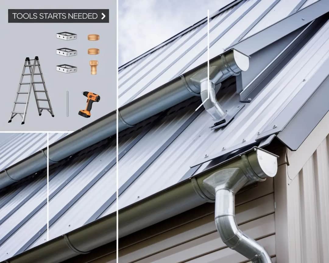 Jak zamontować rynny do płyty warstwowej bez błędów i problemów