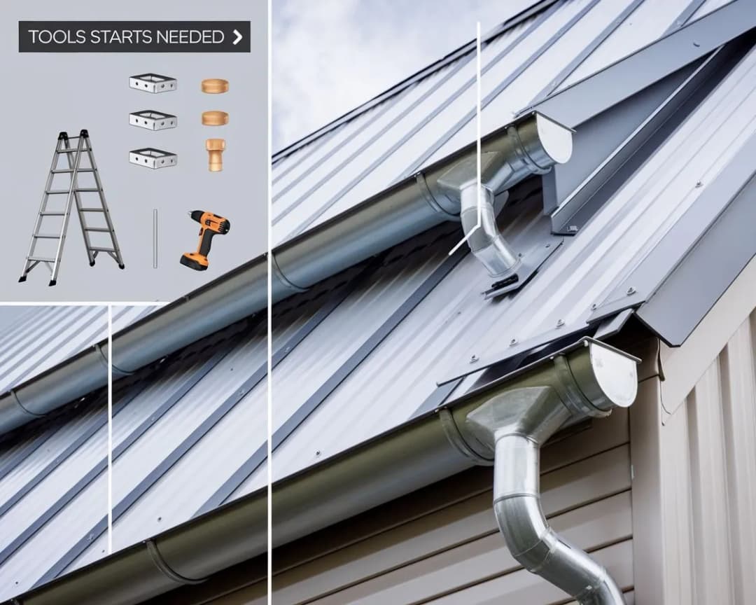 Jak zamontować rynny do płyty warstwowej bez błędów i problemów